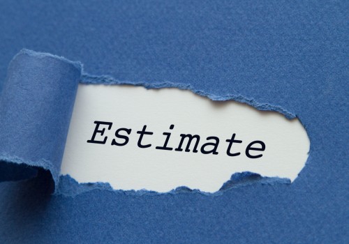 What are the 6 data elements that upon receipt of all of them require the lender to give a loan estimate to the customer?